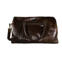 Adriel Mens Leather Duffle Bags Brown - BIMB3001