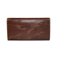 Ayra Women's Leather Wallet Brown - BIWW200