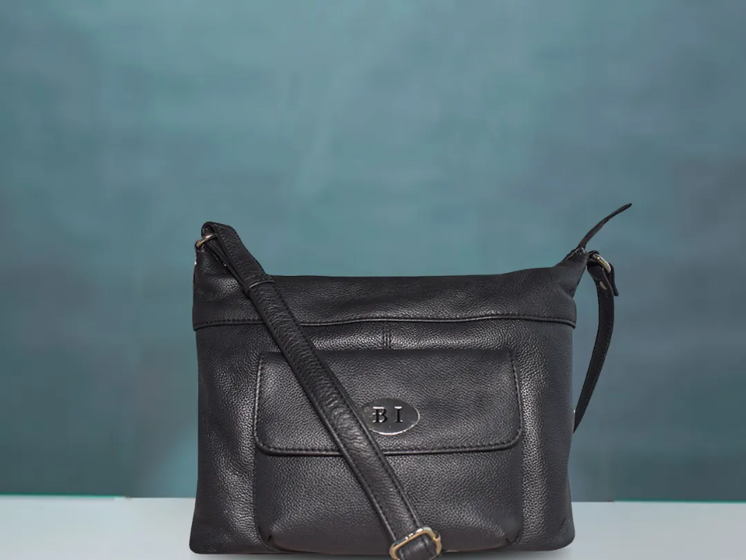 Isla Women’s Leather Bag Black - BIWB103
