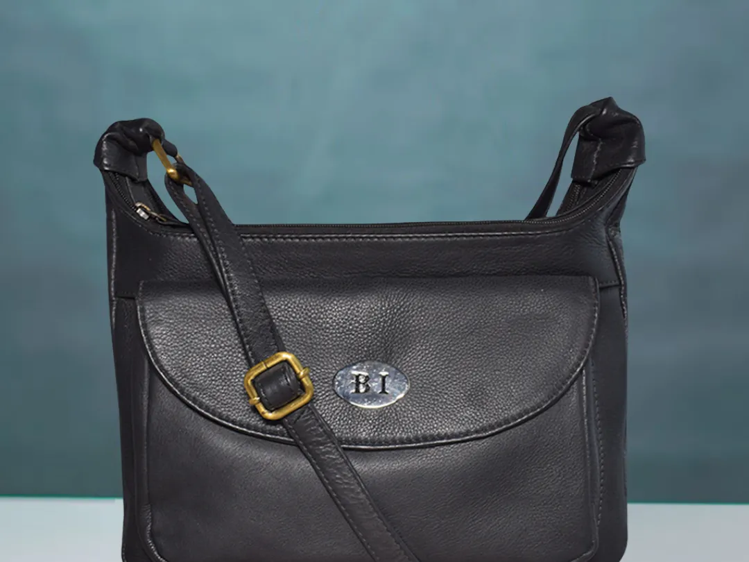 Ivy Women’s Leather Bag Black - BIWB107