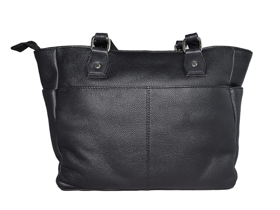Mia Women’s Leather Bag Black - BIWB109