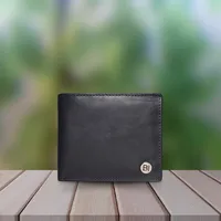 Leo Men’s Leather Wallet Black - BIMW111