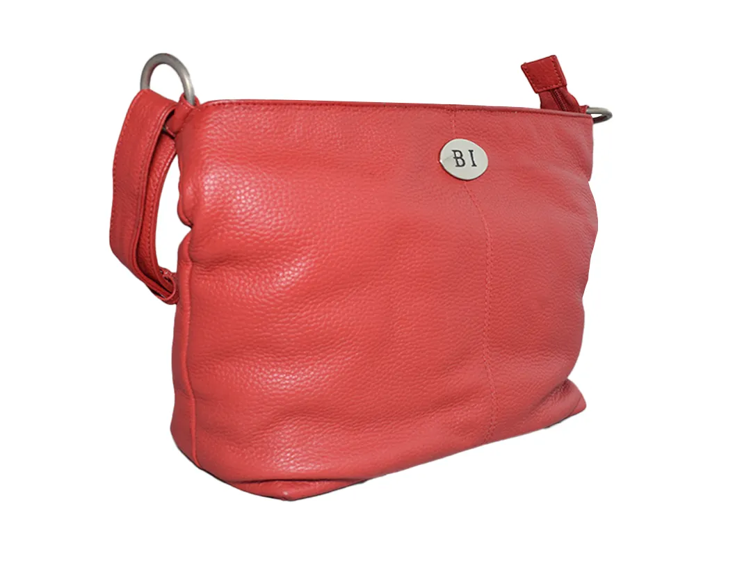Elsie Women’s Leather Bag Red - BIWB114