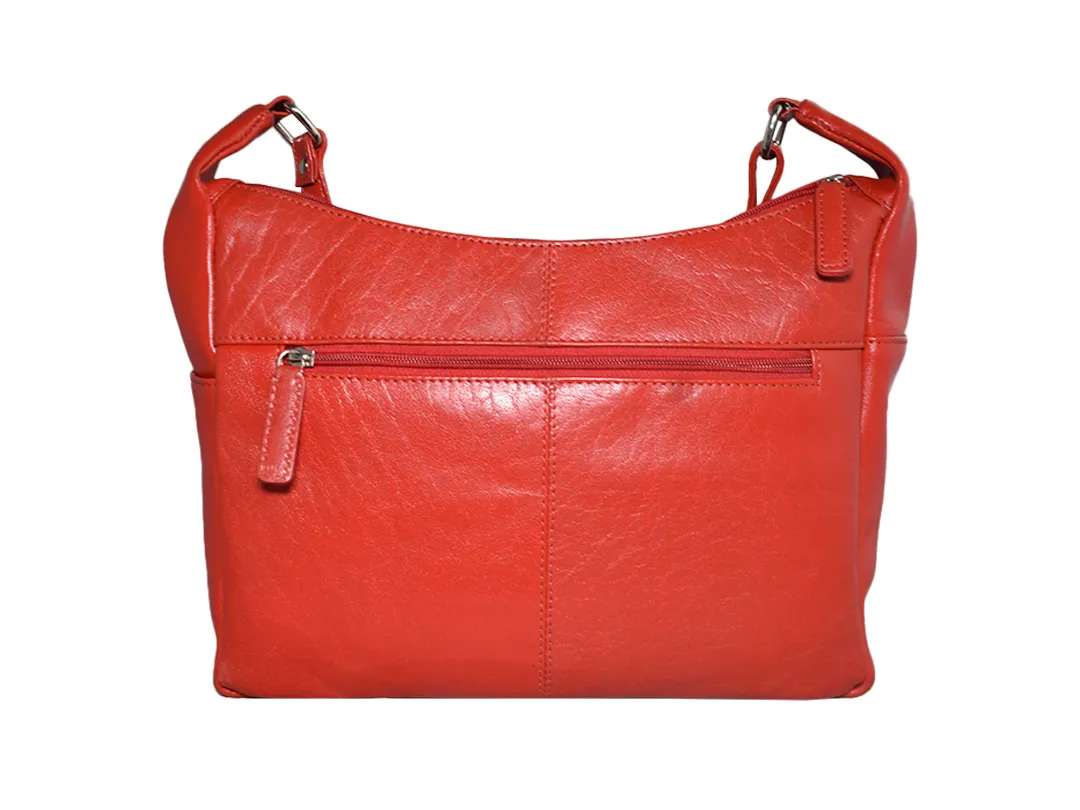 Isabella Women’s Leather Bag Red BIWB116