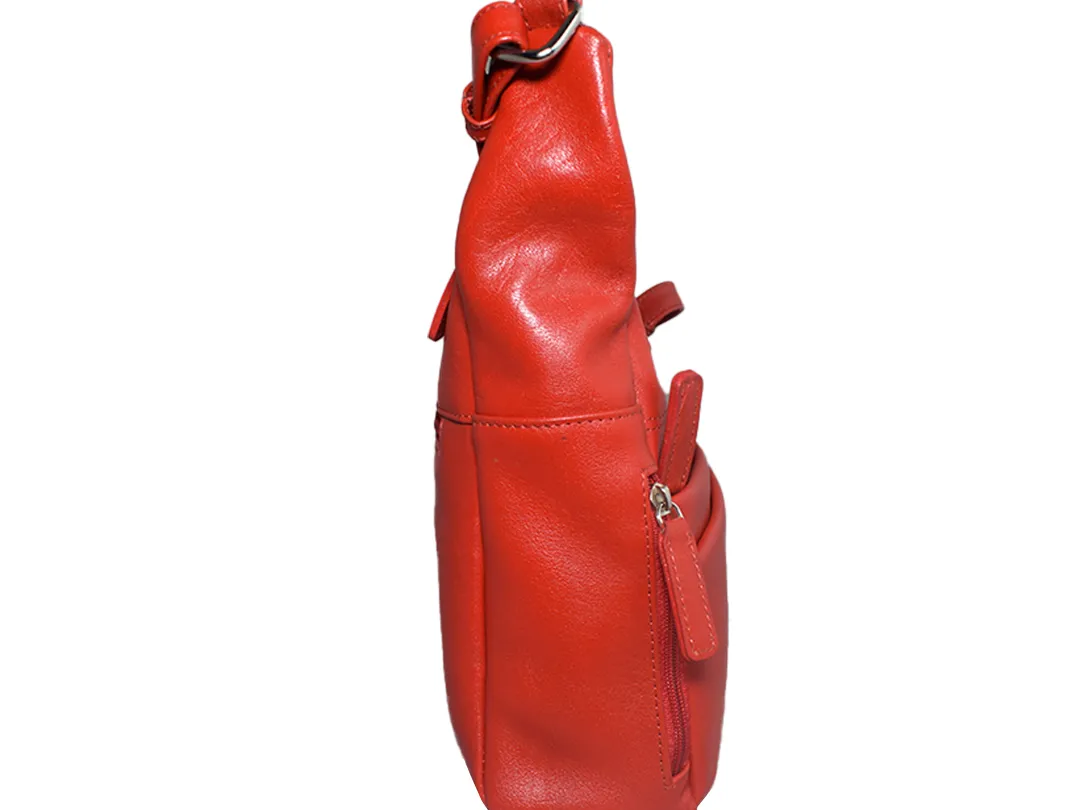 Isabella Women’s Leather Bag Red BIWB116