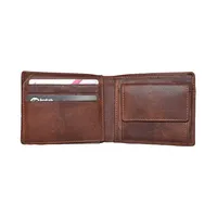Leo Men’s Leather Wallet Brown - BIMW112