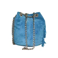 Ella Women’s Leather Bag Blue - BIWB120