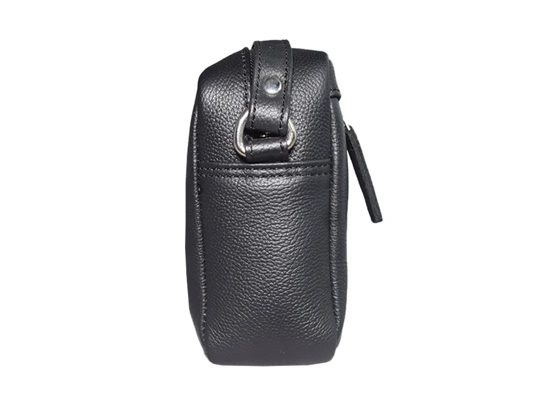 Phoebe Women's Leather Black Bag - BIWB123