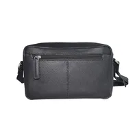 Phoebe Women's Leather Black Bag - BIWB123