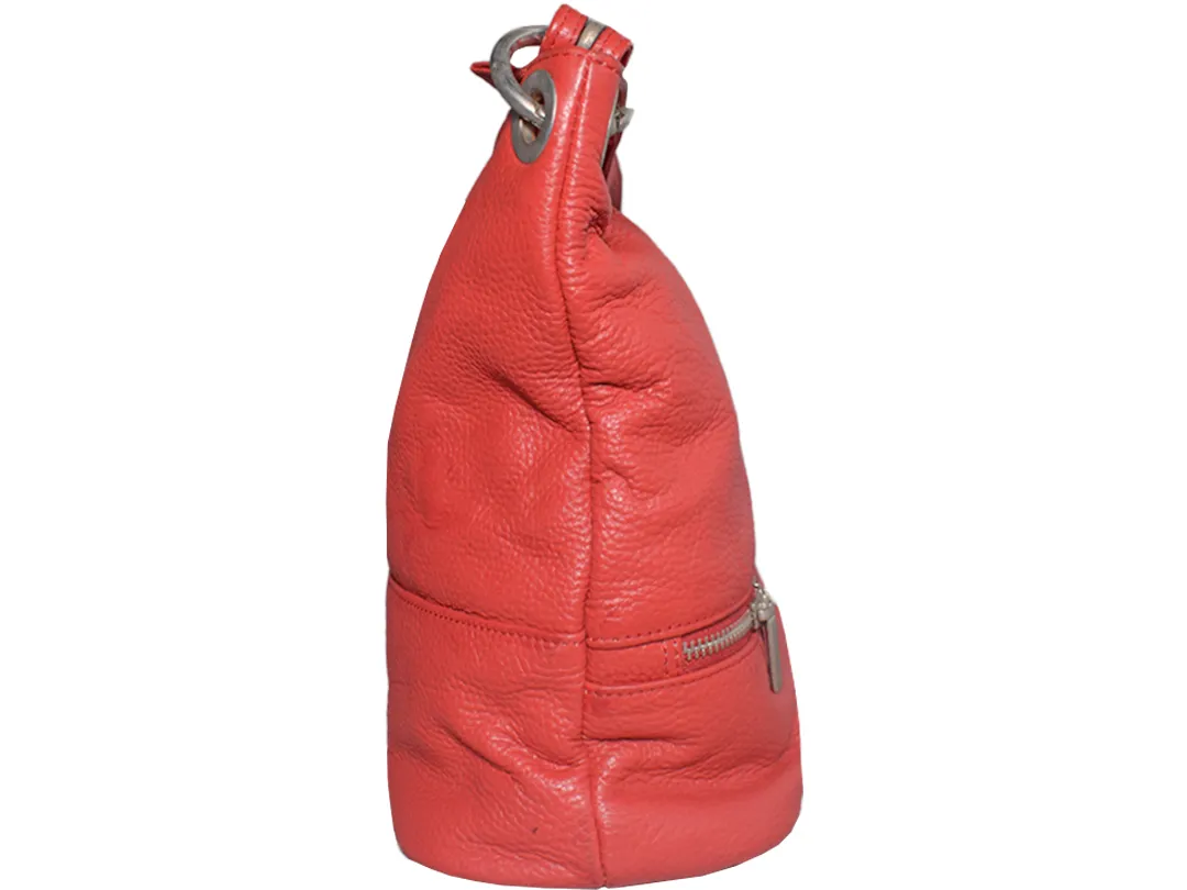 Sophie Women's Leather Bag Red - BIWB126