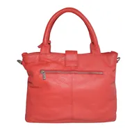 Evelyn  Women's Leather Bag Red - BIWB127
