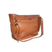 Maisie  Women's Leather Bag Cognac - BIWB128