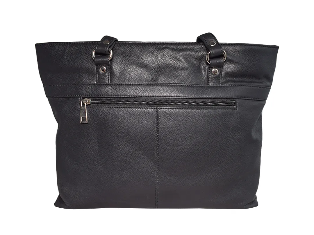 Emilia  Women's Leather Bag Black - BIWB129