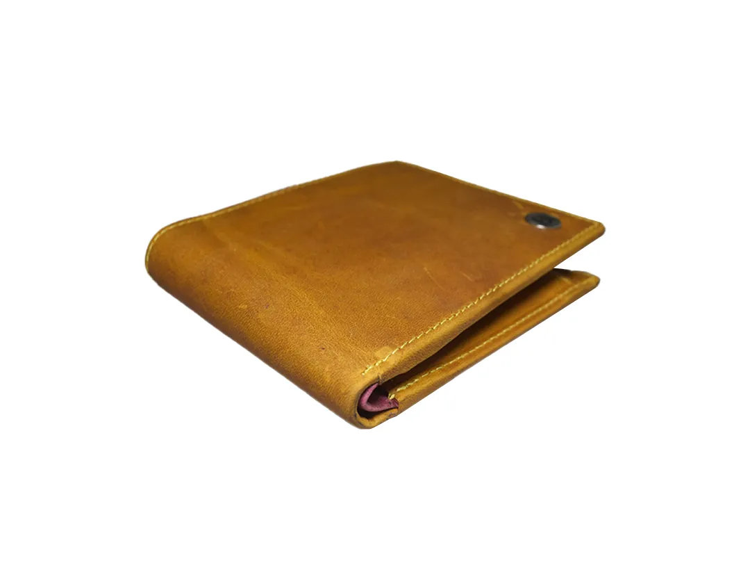 Freddie Men’s Leather Wallet Tan - BIMW114