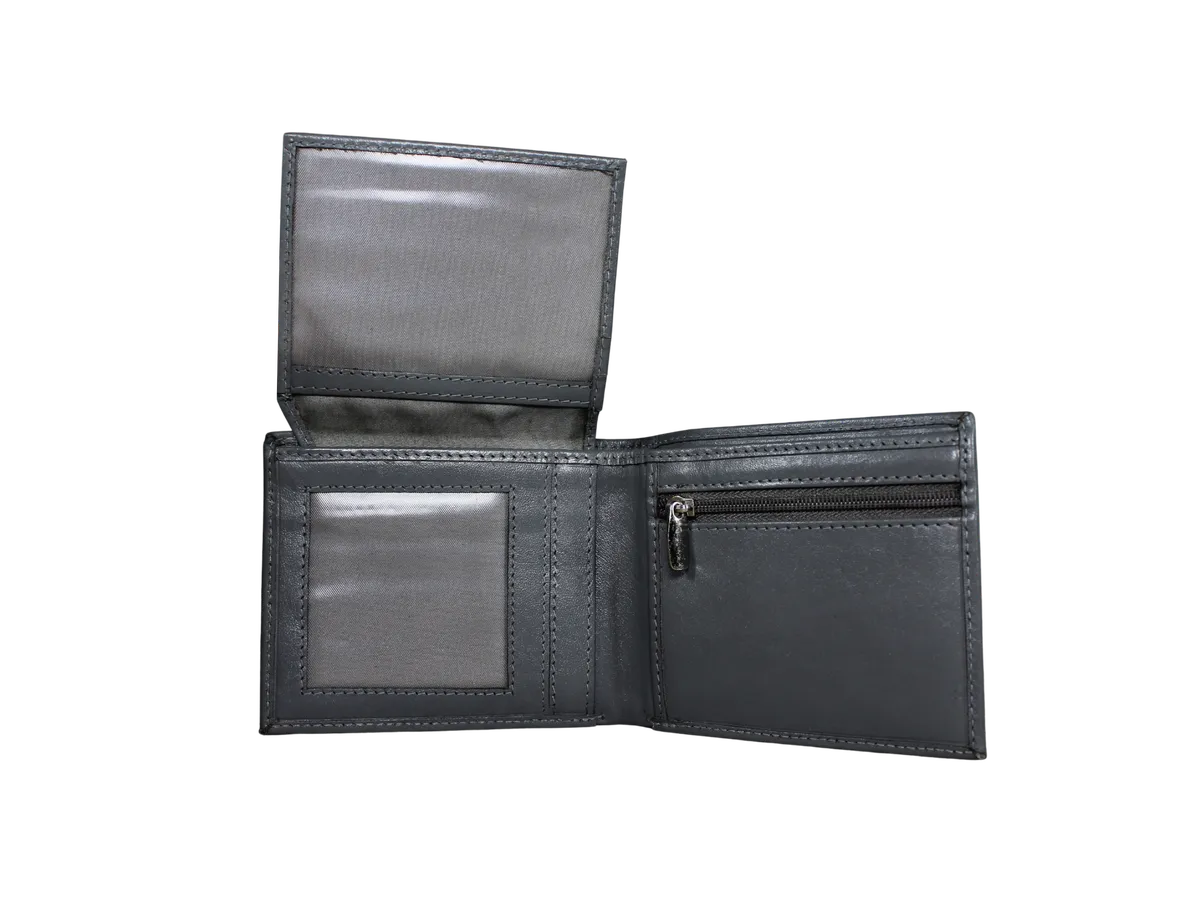Leon Broady Men’s Leather Wallet Gary - BIMW3015