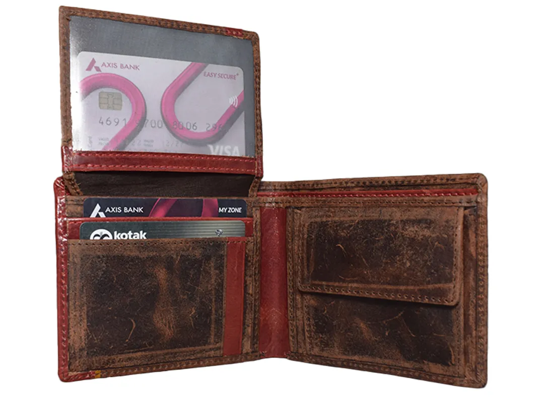 Archie Men’s Leather Wallet Brown - BIMW119