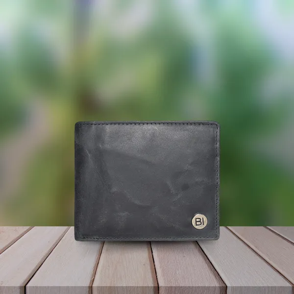 Alfie  Men’s Leather Wallet Black - BIMW120