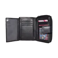 Matilda Women’s leather wallet Black - BIWW122