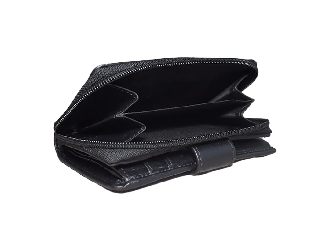 Matilda Women’s leather wallet Black - BIWW122