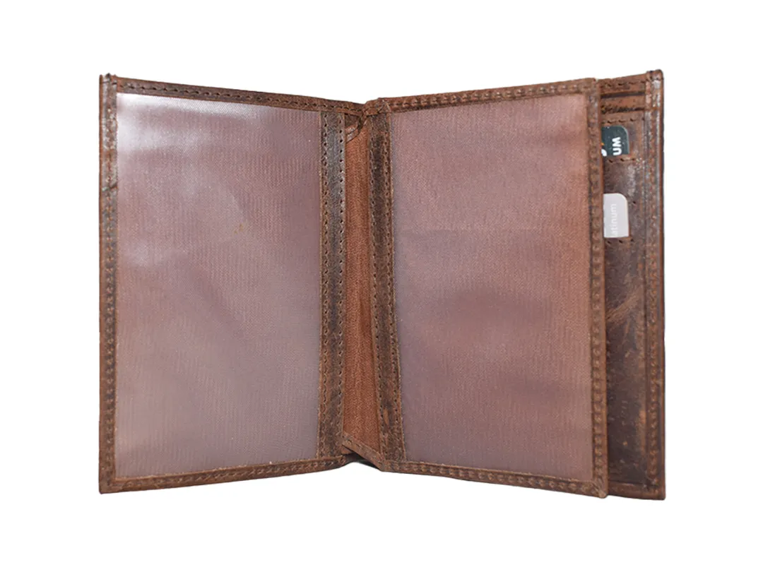 Charlie Men’s leather wallet Brown  - BIMW124