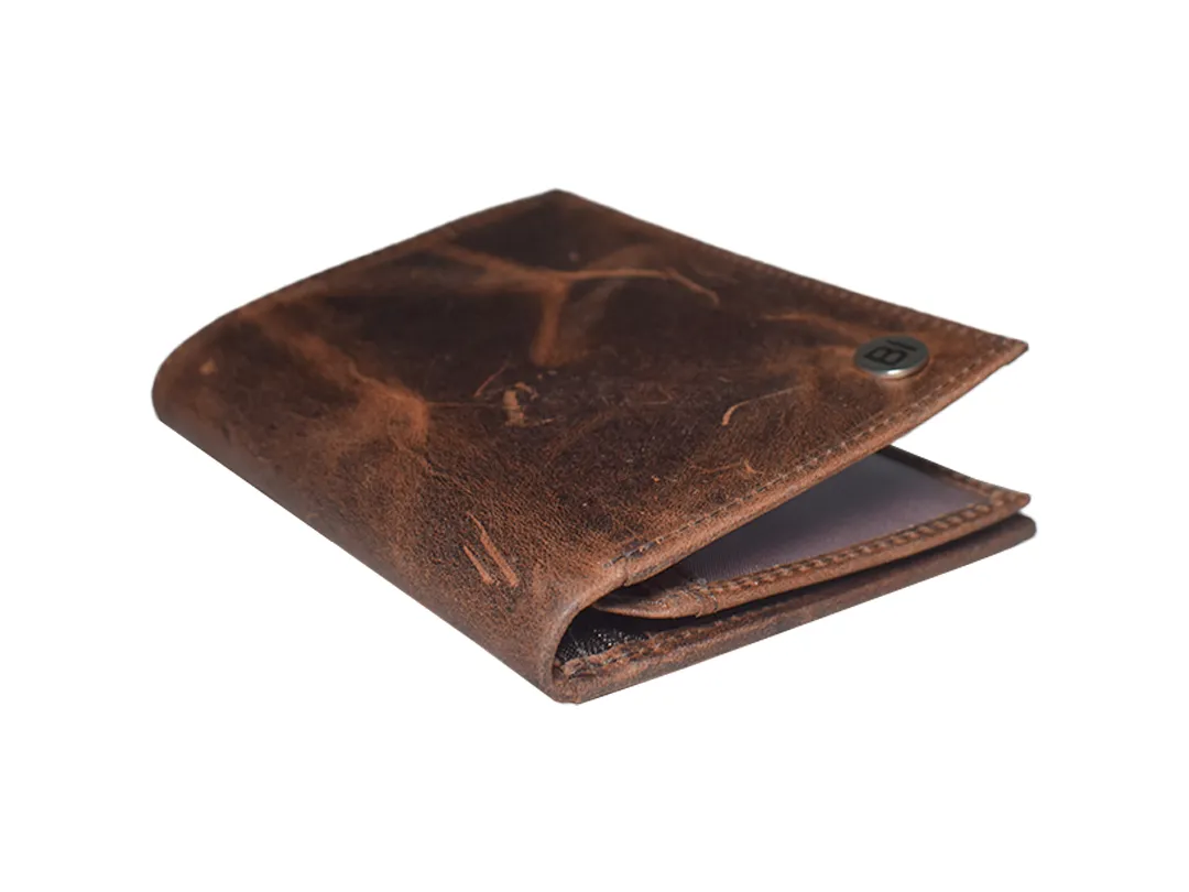 Charlie Men’s leather wallet Brown  - BIMW124