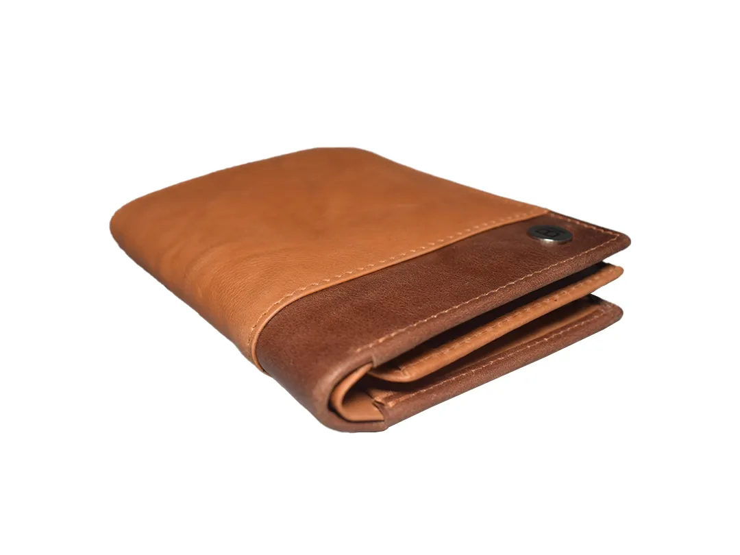 Oscar Men’s leather wallet Tan - BIMW125