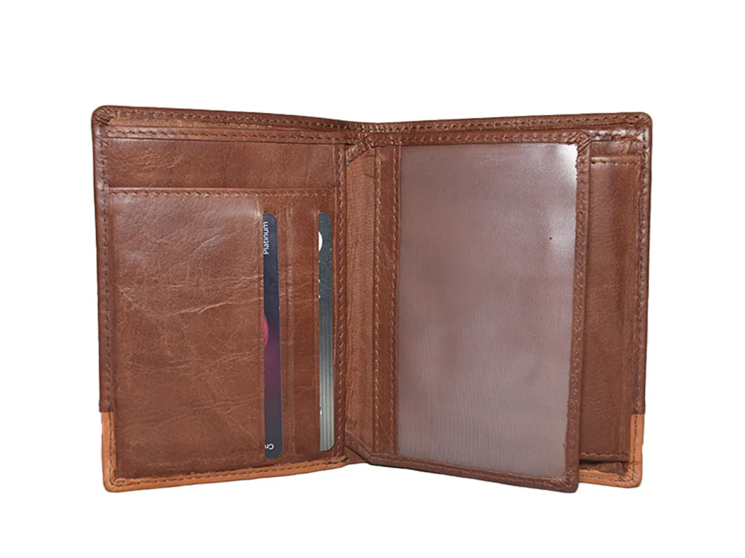 Oscar Men’s leather wallet Brown - BIMW126