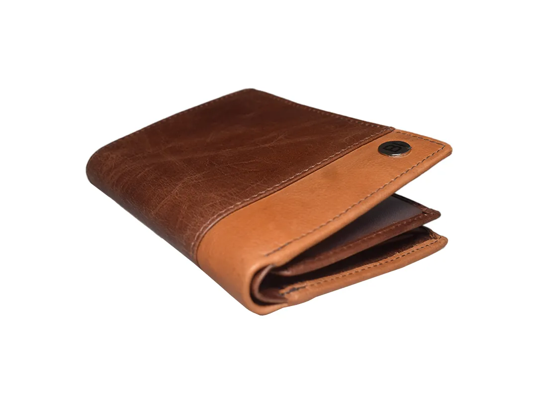 Oscar Men’s leather wallet Brown - BIMW126