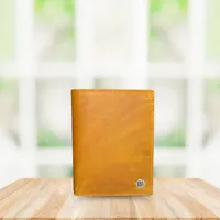Henry Men’s leather wallet Tan - BIMW127