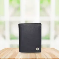 Henry Men’s leather wallet Black - BIMW128