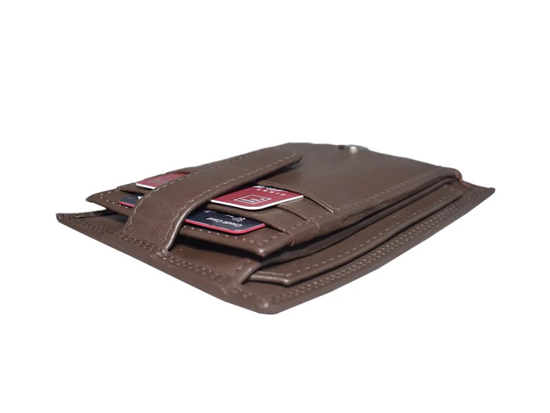 Rupert  Card Case Dark Brown - BICC103