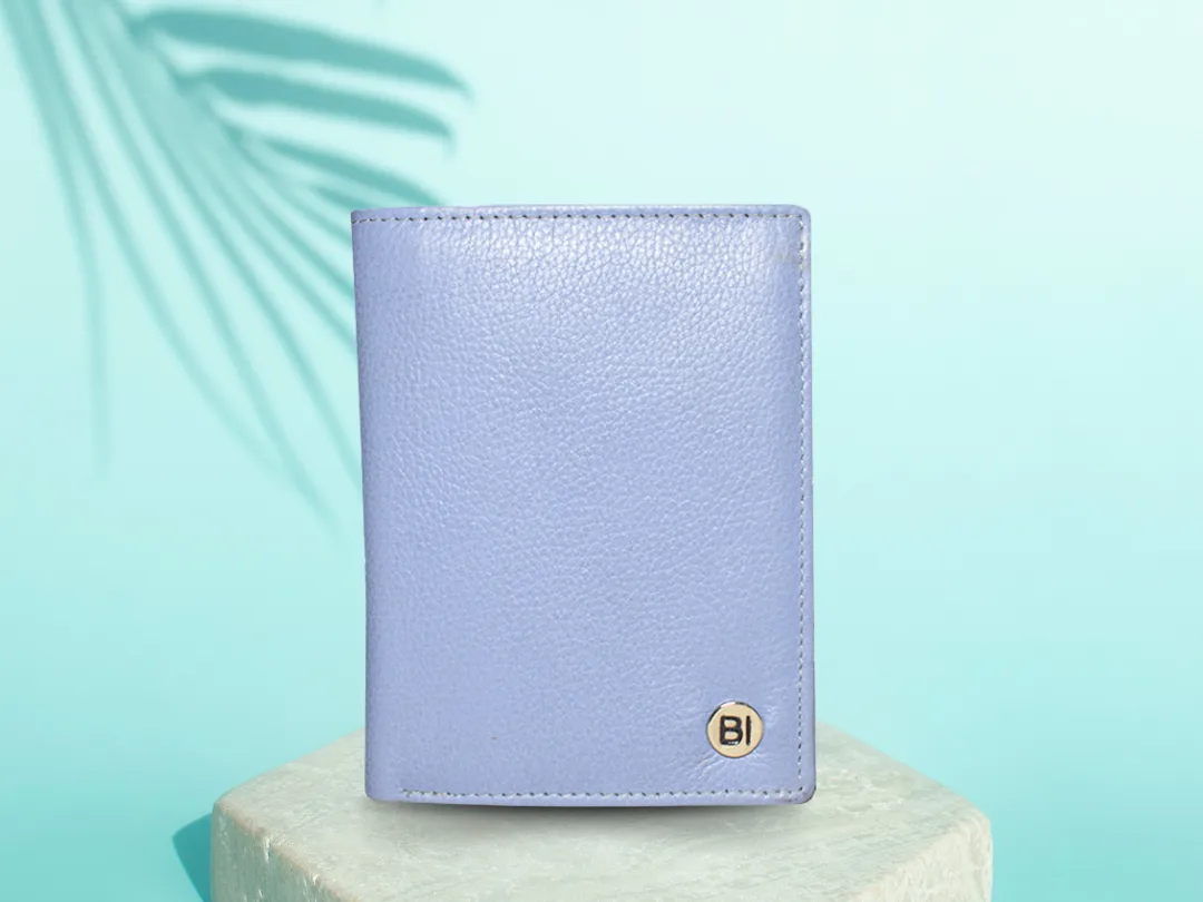 Jack Men’s Leather Wallet Sky Blue - BIMW131