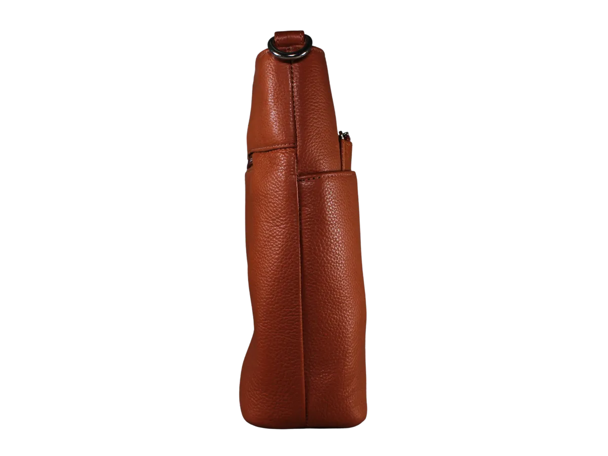 Damian Mens Leather Bags Orange - BIMB3002