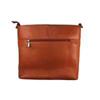 Damian Mens Leather Bags Orange - BIMB3002
