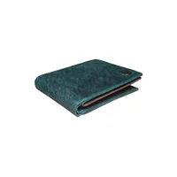 Luca Men’s leather wallet Turquoise - BIMW138