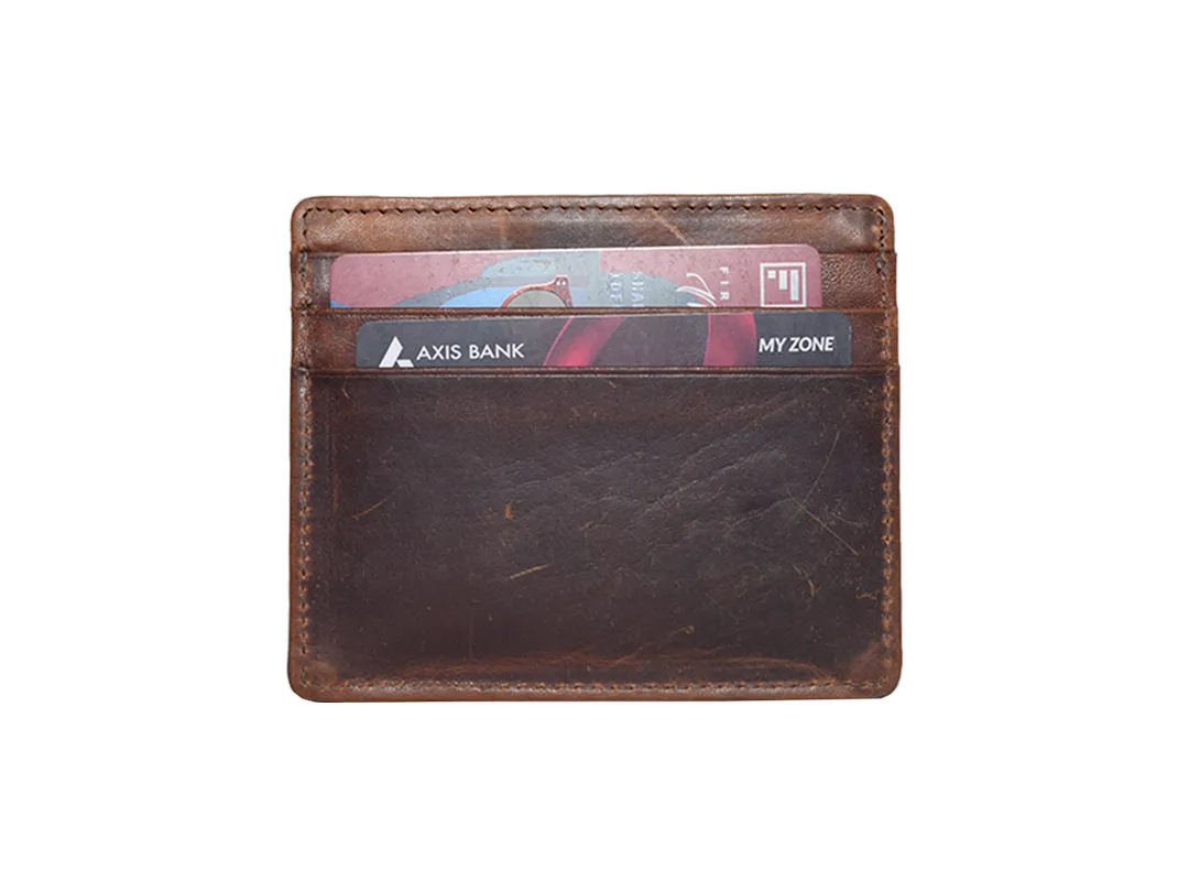 Elli Card Case Dark Brown - BICC104