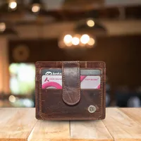 Elli Card Case Dark Brown - BICC104