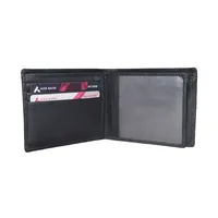 Isac Men’s Leather Wallet Black - BIMW142