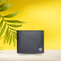 Isac Men’s Leather Wallet Black - BIMW142