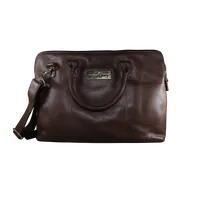 Declan  Mens Leather Bags Dark Brown - BIMB3011