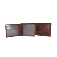 Lawrence Men’s leather wallet Brown - BIMW146