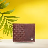 Lawrence Men’s leather wallet Brown - BIMW146