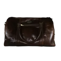 Adriel Mens Leather Duffle Bags Brown - BIMB3001
