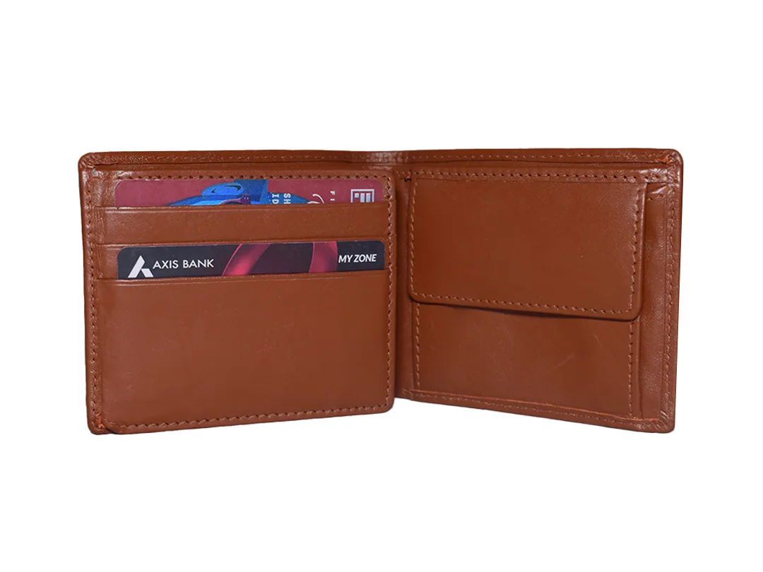 Rueben Men’s Leather Wallet Redish Brown - BIMW147