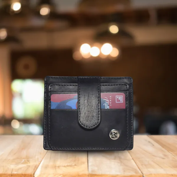 Elli Card Case Dark Black- BICC105
