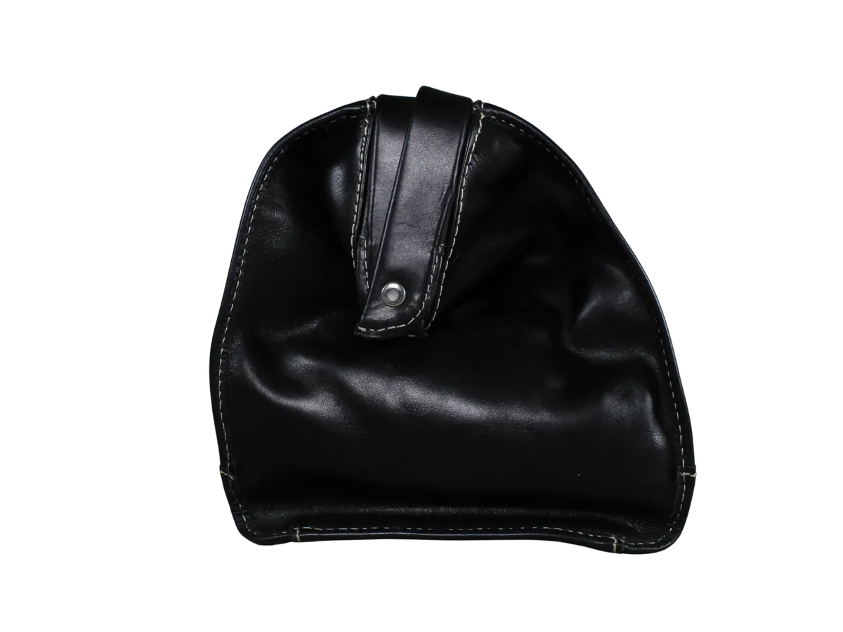 Jasper Leather Doctor Bags Black - BIMB3013
