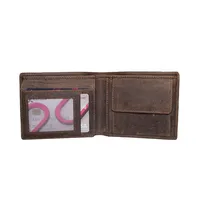 Ethan Men’s Leather Wallet Brown - BIMW163