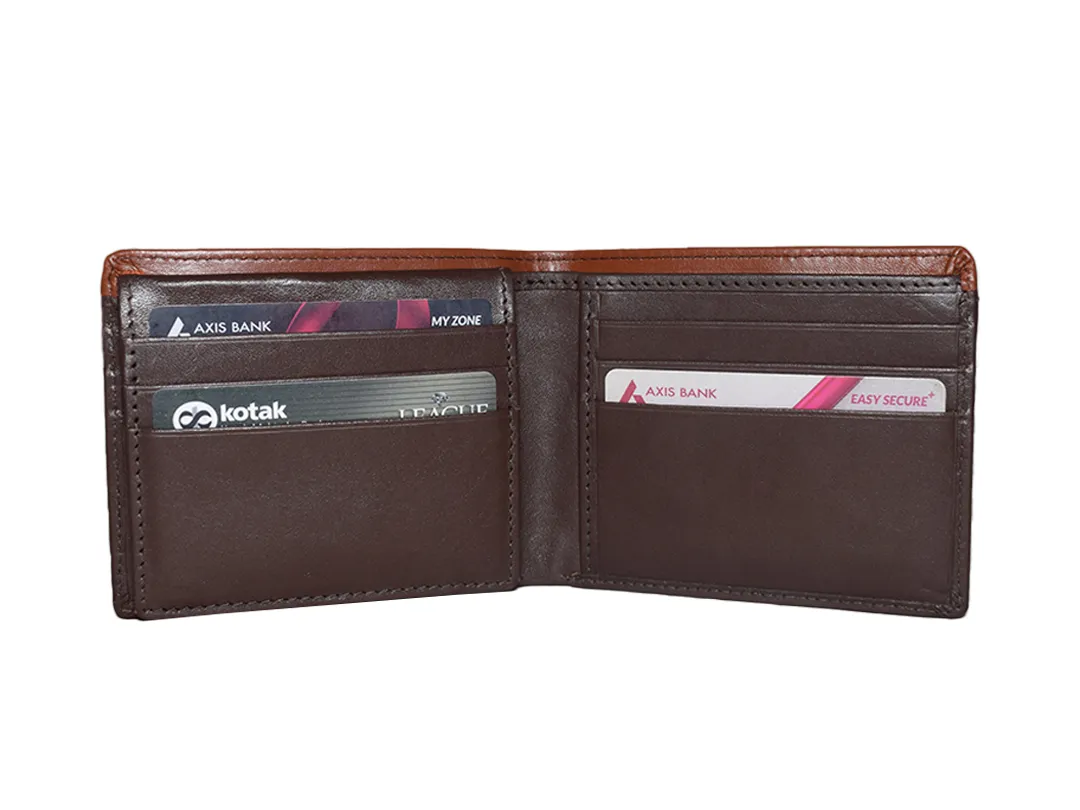 Hadson Men’s Leather Wallet Brown - BIMW168