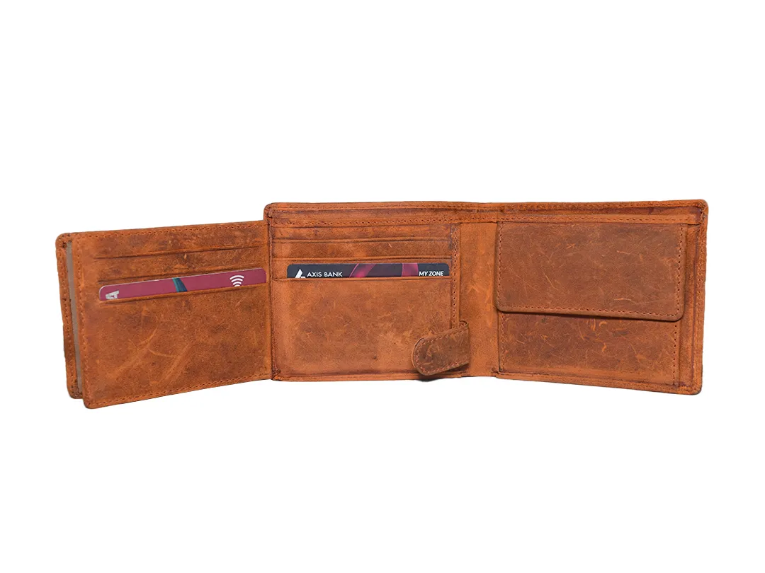 Jude Men’s Leather Wallet Tan - BIMW169