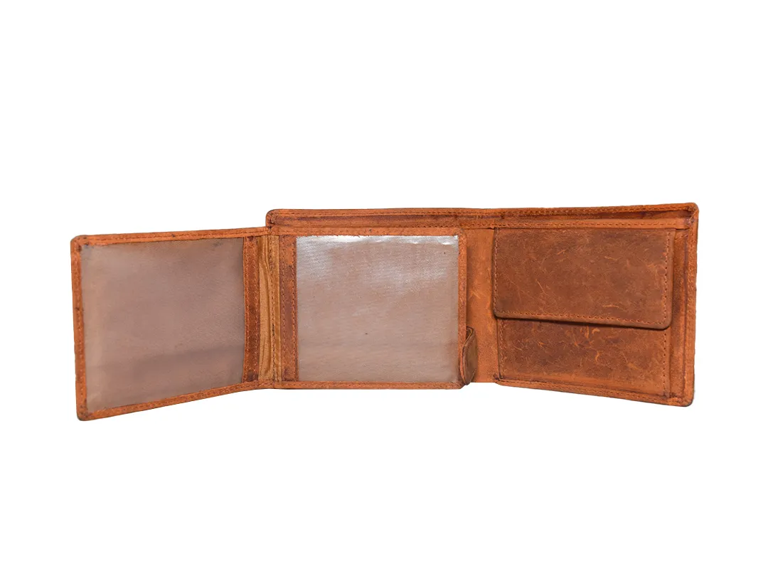Jude Men’s Leather Wallet Tan - BIMW169